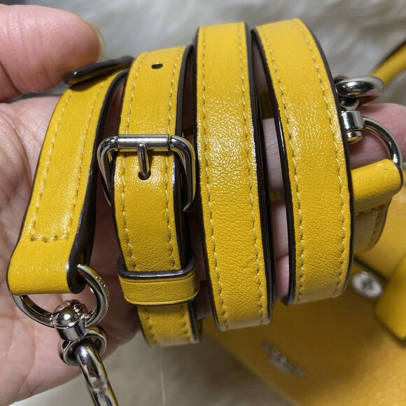 Coach Yellow Mini Blake Caryall - Picture 3 of 11
